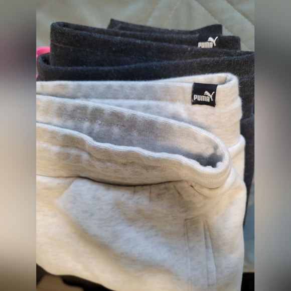 Puma Girl Sweatpants 14-16 Set of 2 - Picture 2 of 9